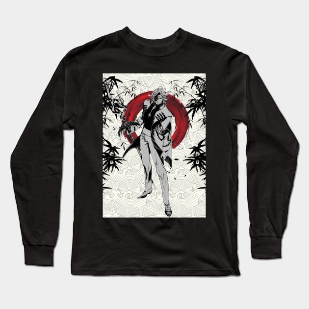 Hades Long Sleeve T-Shirt by Izdihaarr